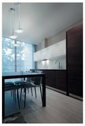 Lampadario LED design Hale bianco Ø14cm, luce calda 700 lumen, LA MIA LUCE
