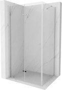 Mexen Lima cabina doccia pieghevole 120 x 90 cm, trasparente, cromo - 856-120-090-01-00