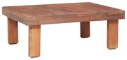 Tavolino Da Salotto 60x45x23 Cm İn Legno Massello Di Mogano /