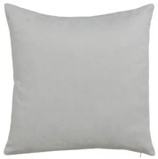 Cuscino Poliestere Grigio 45 x 45 cm