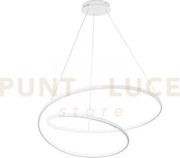Lampadario a sospensione led lieve bianca 60w 8000lm cct 3000k 4000...