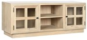 Mobile TV Home ESPRIT Naturale Cristallo Legno di mango 135 x 35 x 52 cm