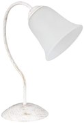 Rabalux 7260 - Lampada da tavolo FABIOLA 1xE27/40W/230V bianco