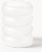 Set di 4 bicchieri in vetro soffiato borosilicato Bubbly