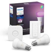 Philips Hue - White/Color Amb. Starter Kit 2 Bluetooth E27