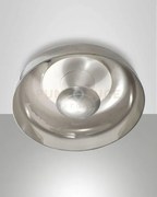 Vintage  plafoniera fume'  a led 3000k - 15w - 1510 lm n metallo e ...