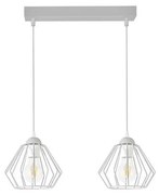 Lampadario a sospensione con filo CEED 2xE27/60W/230V