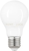 Gla260b- lampadina attacco e27 d.6cm 3000k 950lm 8w globo vetro bianco