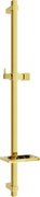 Mexen DQ asta doccia con portaspugna 80 cm, dorato - 79381-50