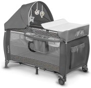 Lionelo - Culla da viaggio SVEN PLUS grigio