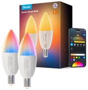 SET 2x LED RGBWW Lampadina dimmerabile E14/5W/230V 2700-6500K Wi-Fi - Govee