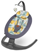 Lionelo - Sdraietta RALF con melodia, 4xAA, grigio cemento + telecomando