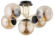 Lampadario a plafone BOSS 5xE14/10W/230V oro