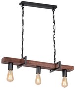 Lampadario a sospensione con filo HARD 3xE27/60W/230V