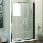 Kamalu - Box doccia 210 cm apertura scorrevole centrale KF6000