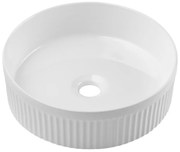 COMAD BEYOND 2 WHITE (E-6565) - Lavabo da appoggio BEYOND pr. 36 cm bianco lucid