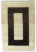Gabbeh Tappeto persiano 100x150 Beige (Iran) Annodato A Mano