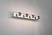 Applique a parete 4 porta lampada ip44 h.55cm cromo 283600406