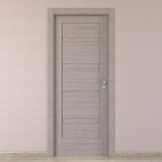 Porta interna a battente Capena 1 in legno colore beige, L 60 x H 210 cm, apertura a sinistra