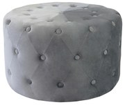 AURA - pouf rotondo in velluto