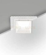 Kris incasso quadrato asimmetrico  a raso bianco 2700k 890lm 8w dim...