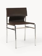 Sedia in pelle Jordan