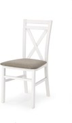 Sedia imbottita Dariusz bianca - H 90 cm