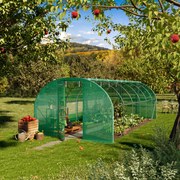 TOOLPORT Serra tunnel 3x6m, telo in PE, verde - (8990)