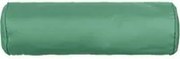 Cuscino poggiatesta a rullo verde 18x50 cm idrorepellente