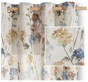 Tenda color crema 135x250 cm Flosi – Restilo