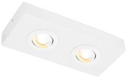 Briloner 3996026 - Faretto LED CTS 2xLED/4W/230V 2700/4000K bianco