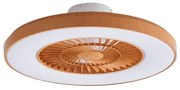 Teleo LED Ventilatore a soffitto CCT Legno - Lindby