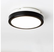 Brilagi - Plafoniera LED da bagno PERA LED/12W/230V diametro 18 cm IP65 nero
