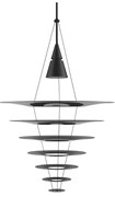 Louis Poulsen - Enigma 825 Lampada a Sospensione Black Louis Poulsen