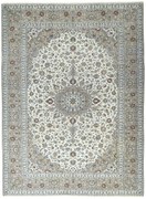 Kashan Tappeto persiano 300 x 410 Beige (Iran) Annodato A Mano