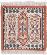 Agra Tappeto 30x30 (Indian) Annodato A Mano