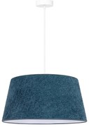 Duolla - Lampadario a sospensione con filo BOUCLE 1xE27/15W/230V diametro 50 cm turchese