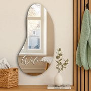 Adesivo per specchio S19 – Welcome
