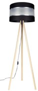 Lampada con piedistallo CORAL 1xE27/60W/230V beige/nero/cromo