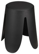 WENKO 26087100 - Sgabello COMISO 44,5x46 cm nero