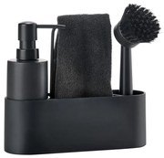 Supporto per detersivo nero in plastica/in silicone Singles – Zone