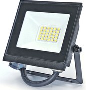 Faro proiettore Led Slim 20W Nero da esterno IP65 Bianco neutro 4000K Aigostar