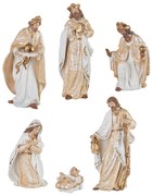 L'ocanera Natività collezione "Miracolo prezioso" 6 pz h 20 cm