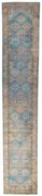 Hamedan Tappeto 100 x 510 Blu (Iran) Annodato A Mano