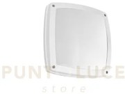 Applique-plafoniera paris bianca 2 luci attacco e27 l.30cm