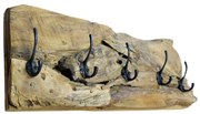 ISIDOR - appendiabiti in legno di teak