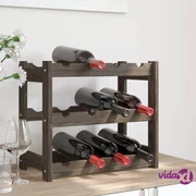 Portabottiglie Vino 20 Bottiglie 46,5x23x46,5 cm Massello Pino vidaXL