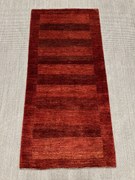 Loribaft Tappeto 80 x 170 Rosso (Iran) Annodato A Mano