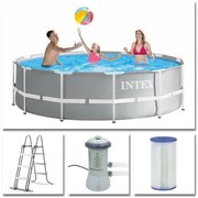 Intex - Set Piscina Prism Frame 366x99cm 26716GN