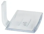 Porta sapone Materia bianco 11.5 cm x 7.5 cm in polipropilene